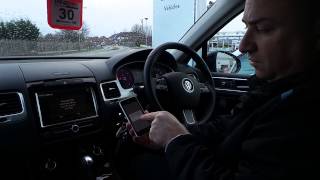 How To: Pair Bluetooth Phone (Toureg RNS815)
