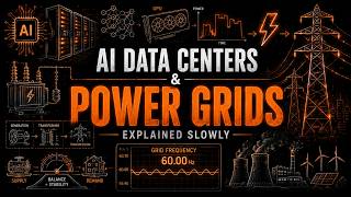 How AI Data Centers Are Changing the Power Grid Explained Slowly (For Sleep)