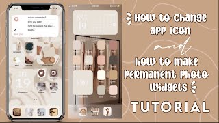 IOS 14 AESTHETIC HOMESCREEN CUSTOMIZATION  ♡ widget + icon screenshot 3