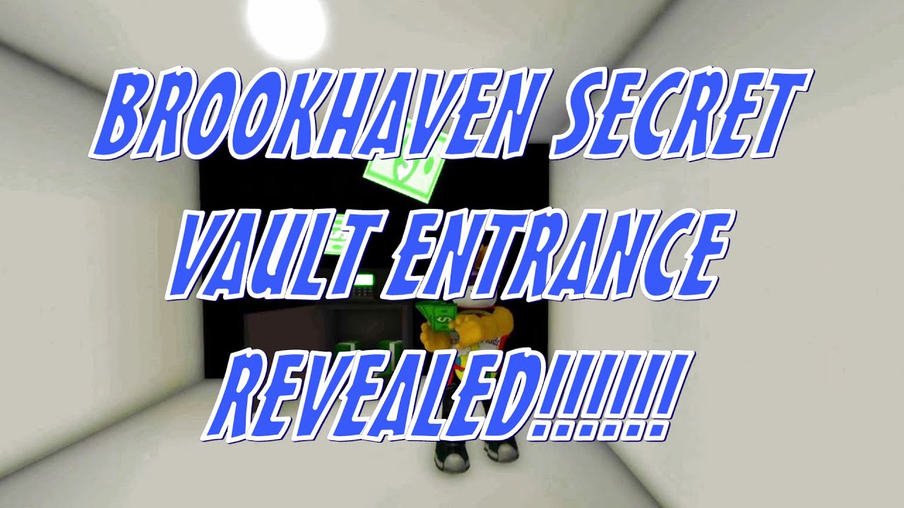 BROOKHAVEN RP PREMIUM HOUSE SECRET VAULT ENTRANCE LOCATION REVEALED!!!! YouTube