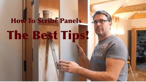 Scribing Panels and infills, Cutting Scribes to uneven walls using a handsaw! Please Subscribe 😀