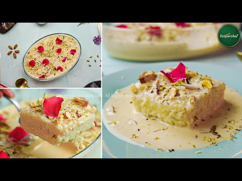 Malai Cake Recipe | Eggless & Without Oven | Super Soft Malai Cake | Easy Dessert Recipe | SooperChef