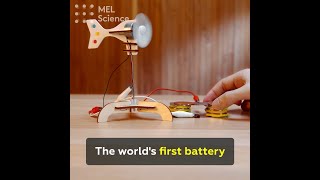 The worlds first battery
Channel the great chemists of the past 😉
A similar experiment is included in the MEL Chemistry subscription😉
To perform this and many other cool and safe experiments at home, sign up here: https://mel.sc/s2b/ The worlds first battery