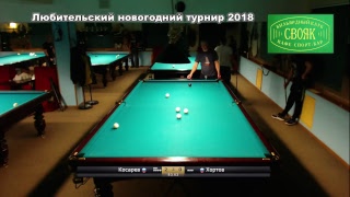 Москва 2018. Любительский Новогодний турнир в Свояке TV6 2 День