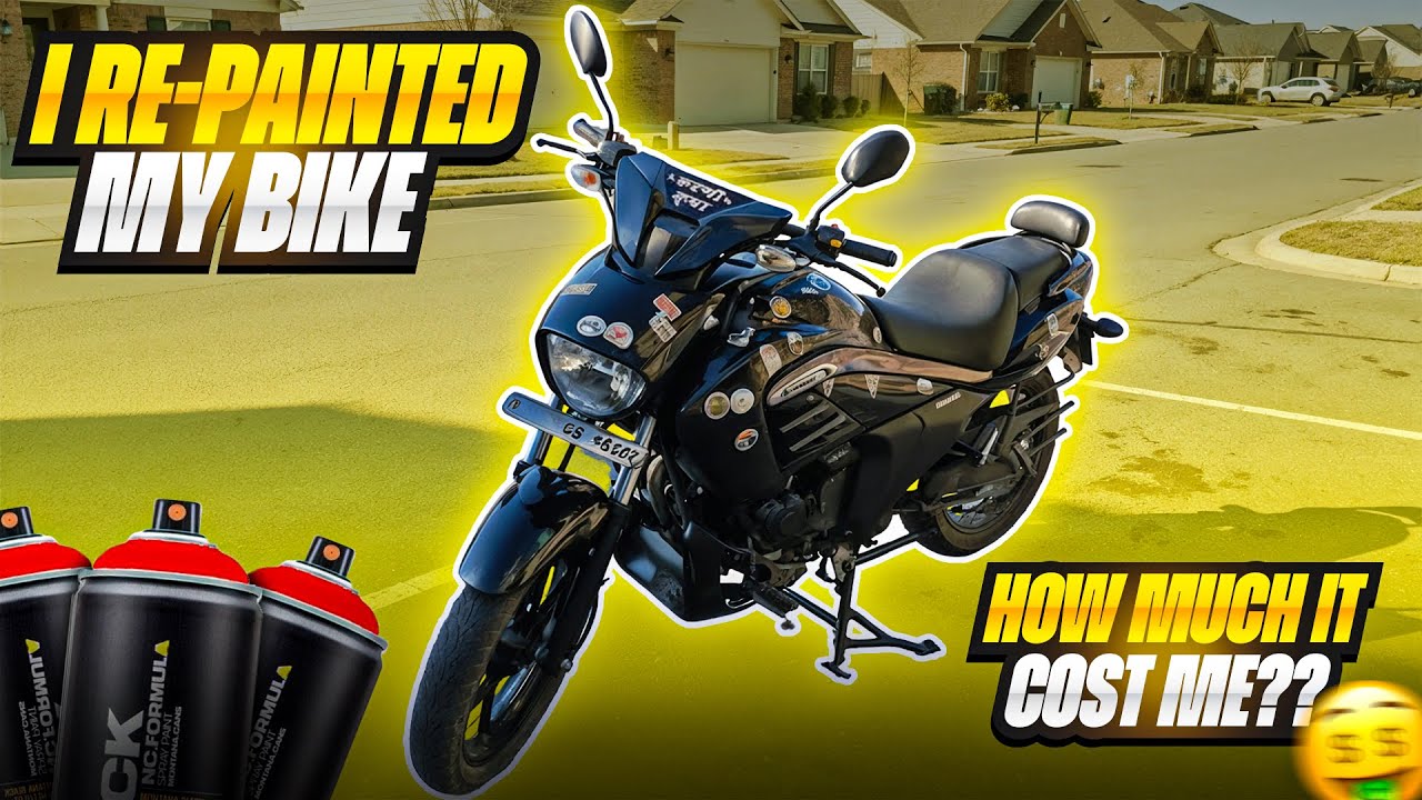 From Scrap to Beast 🔥 | Repainting & Restoring My Old Bike