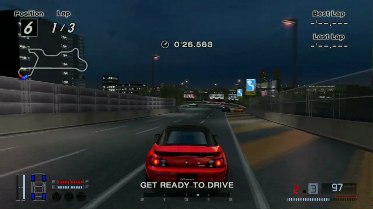 GT4 PS2 Career - Professional Events - NA Racing - Special Stage Route 5