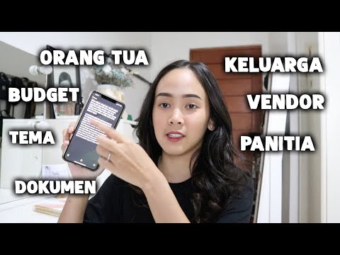 Video: Tips Persiapan Pernikahan