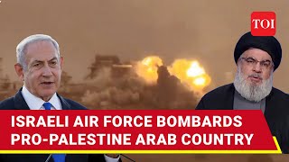 Israeli Jets Bombard Pro-Palestine Arab Nation; Iranian Missile Remains Found In Southern Israel