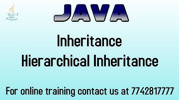 hierarchical inheritance in java in hindi