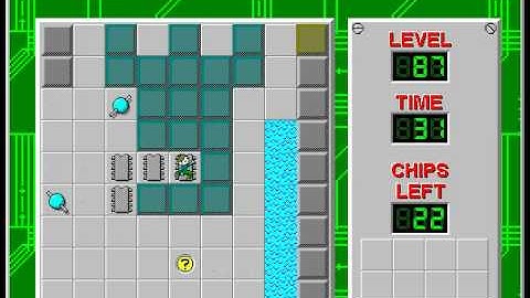 CCLP2 level 87 solution - 20 seconds