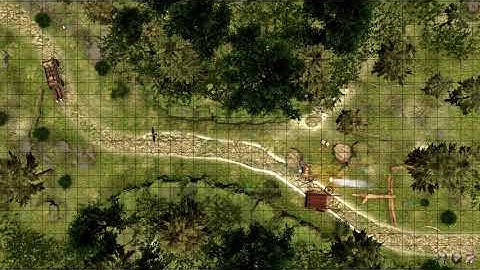 Animated Map for Goblin Ambush from Lost Mine of Phandelver