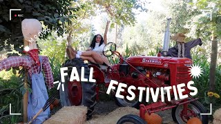 FALL FESTIVITIES VLOG! (FRIGHT FEST, CARNIVAL, DISNEYLAND, ETC.)