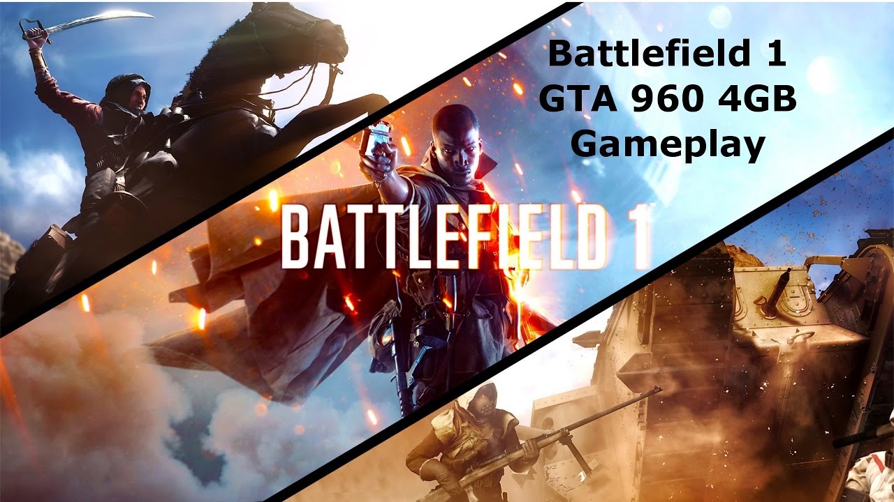 Battlefield 1 Gameplay [max settings] (GTX 960 4GB)