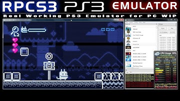 RPCS3 0.0.0.5 WIP PS3 Emulator - Arkedo Series - 03 Pixel Ingame!