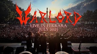 Lucifer's Hammer & Invaders - Warlord in Ferrara 2025, supporting Judas Priest