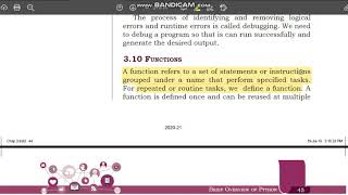 11 IP Unit 2 Python Programming Part 7
