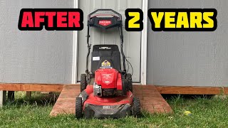CRAFTSMAN M320 163 CC (21 in) lawnmower after 2 YEARS!!
