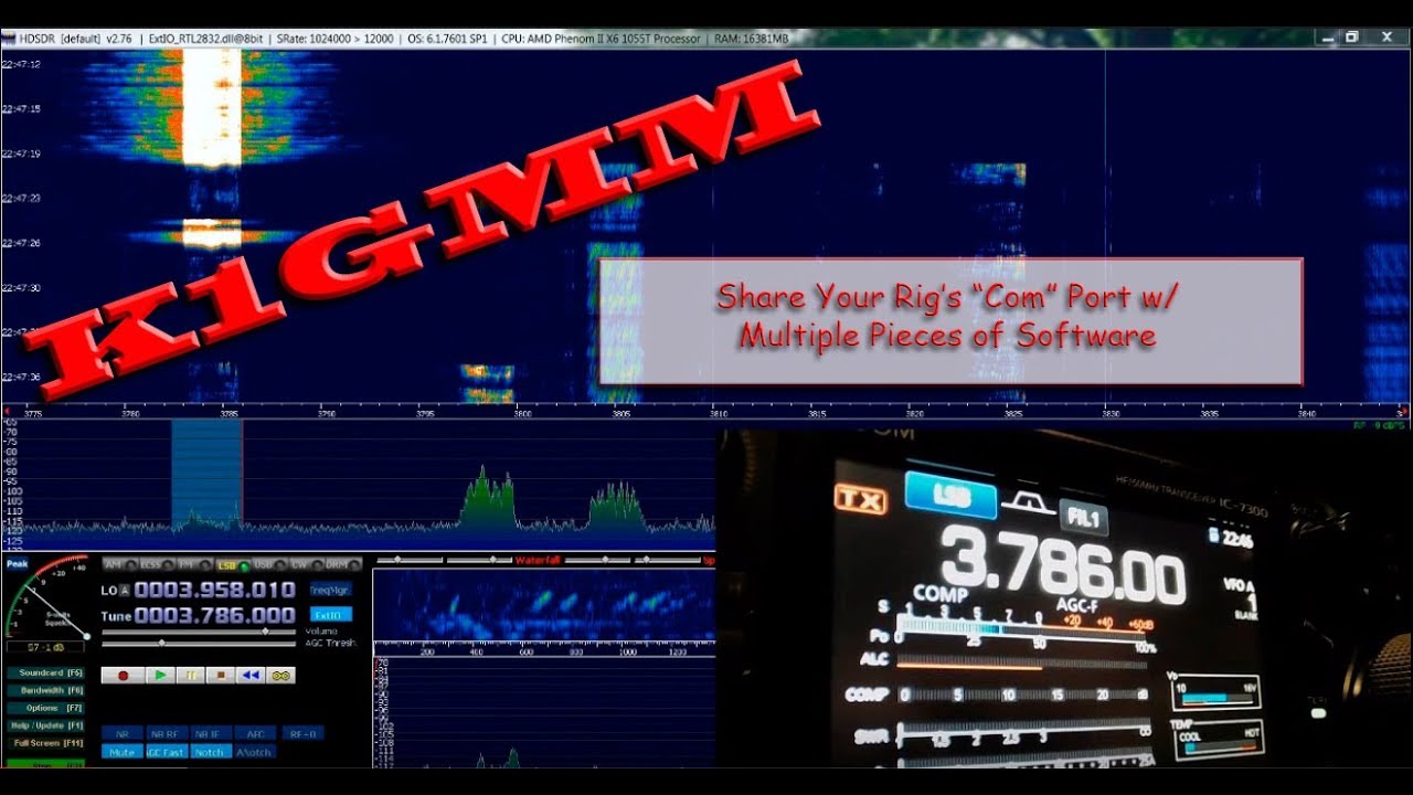 How to Run Multiple Pieces of Software on your Rigs Com Port! - YouTube