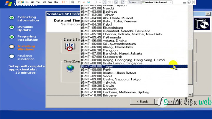 Hướng dẫn cài đặt win xp bằng usb