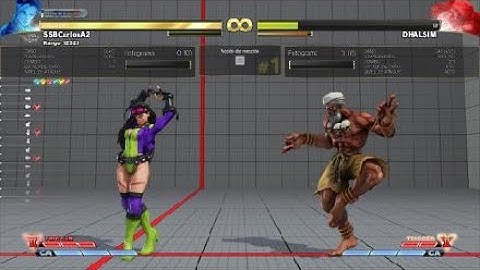 SFV Season 3 Cammy Option Select vs Dhalsim (Anti 3F, Anti Teleport)