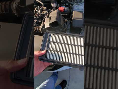 How to change the air filter for Honda civic turbo 2017.2018.2019.2020