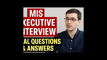 🔴 Real MIS Executive Interview Questions & Answers | Must-Watch for Job Seekers!