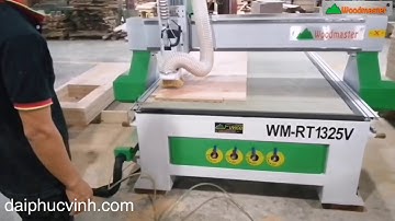 Máy Cnc Router 1 Đầu Bằng Hút Chân Không - Máy Cắt Ván Gỗ Cnc 1 Đầu Tải Nặng I Máy Cắt Ván Cnc