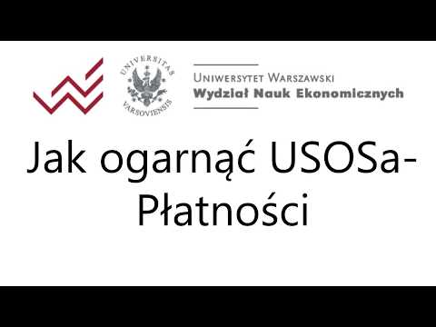 Poradnik USOS- Płatności