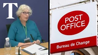 Post Office inquiry: Former head lawyer apologises for postmasters 'suffering'