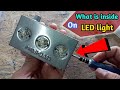 What is inside on LED light | LED light के अंदर की बात. | LED light ke under kya | faruki Experiment