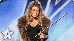 Posh violinist Lettice Rowbotham gives the Judges something new | Britain's Got Talent 2014  - Durasi: 3:56. 