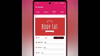 Fat Calculator screenshot 1