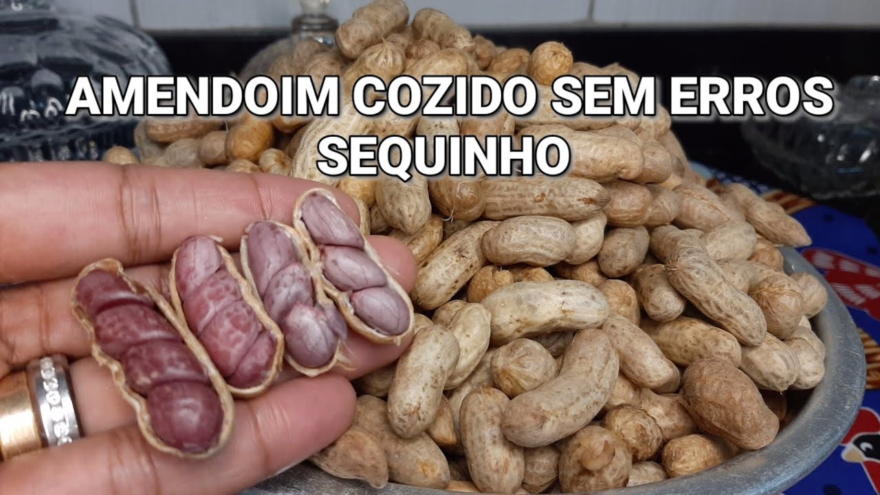 AMENDOIM COZIDO SEM ERROS, SEQUINHO