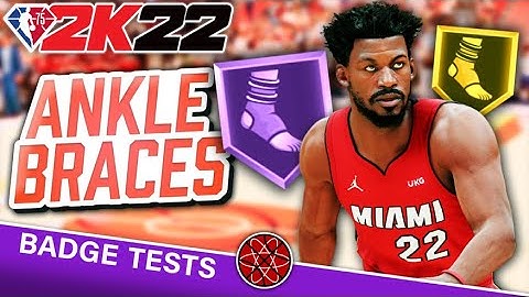 NBA 2K22 Best Defensive Badges + On Ball Defense Tips : Ankle Braces Badge Study