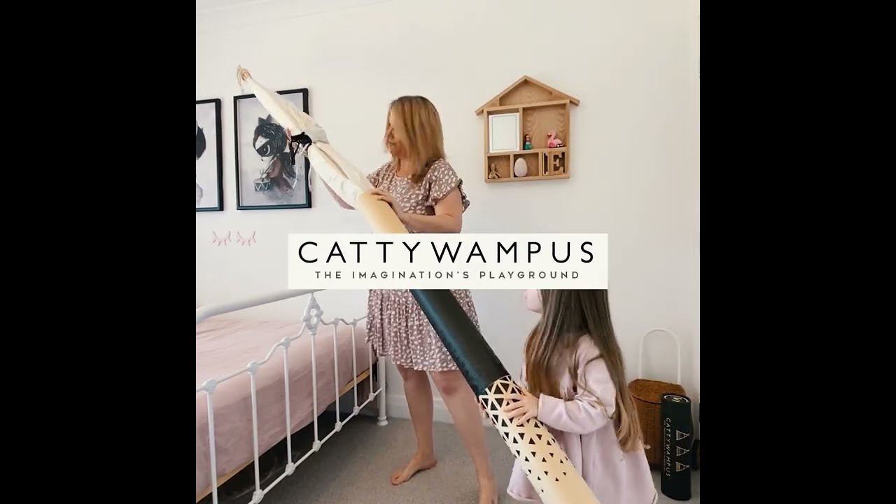 We value time together | Unboxing Cattywampus Teepee