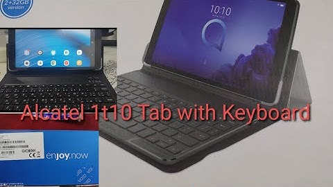 Alcatel 1t10 2+32GB Tab with Keyboard