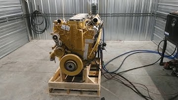 Used Caterpillar C7 Engine Run Video