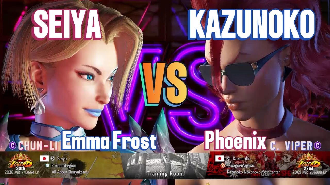 SF6 Seiya (Chun-Li) vs Kazunoko (C. Viper) - Modded High Level Street Fighter 6