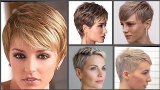 Latest Short Pixie Bob Haircuts And Short Hair Hairstyles For Women To Look Younger 2024