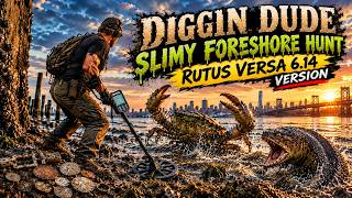 Slimy Foreshore Rutus Versa 6.14 update #metal #metaldetecting #rutus #coin #treasure screenshot 5
