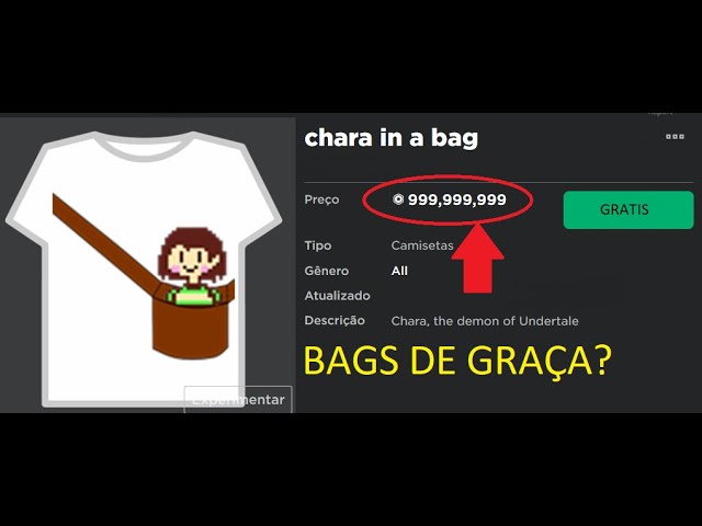 t shirt bag roblox