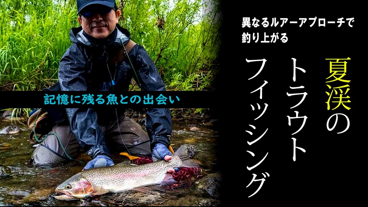トラウトルアー】最後にドラマチックな展開！北海道・夏渓のトラウト