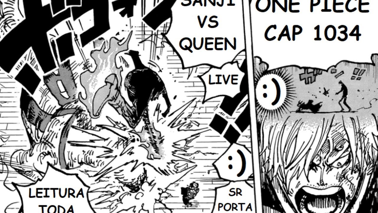 One Piece Nepal - #SPOILERS_ALERT ONE PIECE MANGA CHAPTER 1034: Sanji VS  Queen Link:  1034