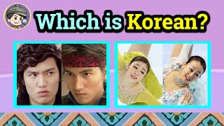 Can You Tell Which One Is Korean? Quiz Game Jean Wu K-Pop Idol K-Drama Actor Actress