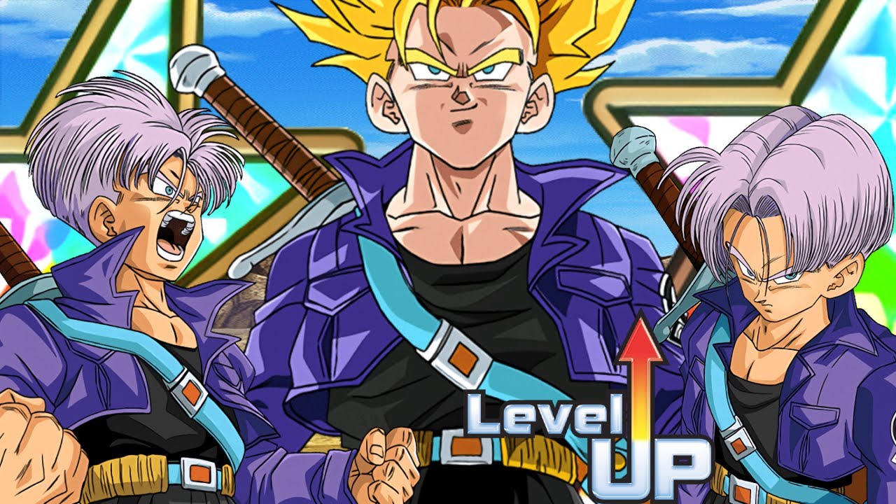 NUEVO TRUNKS SSJ AGL TRANSFORMABLE LEVEL 10 LINKS SHOWCASE DOKKAN ...