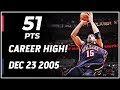 Vince Carter Highlights Nets vs Heat (12.23.2005) 51 PTS, Career High!