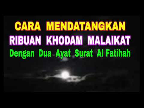 How to Attract Thousands of Angels - With 2 Verses of Surah Al Fatihah