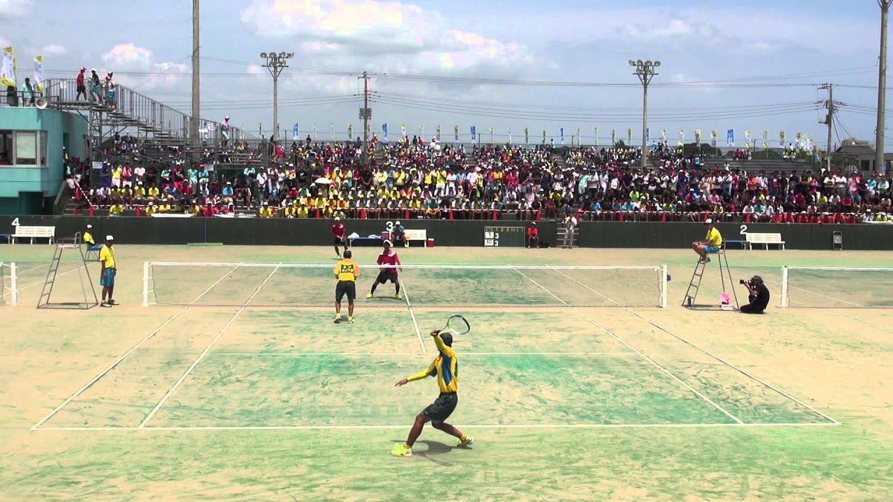 丸岡・宮田（尽誠学園）対立木・真野（中京）高校総体2014