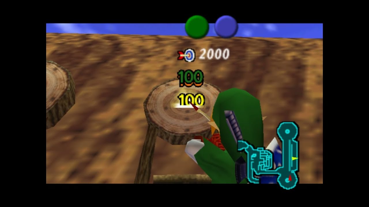 How to get a perfect score at Gerudo Horseback Archery YouTube