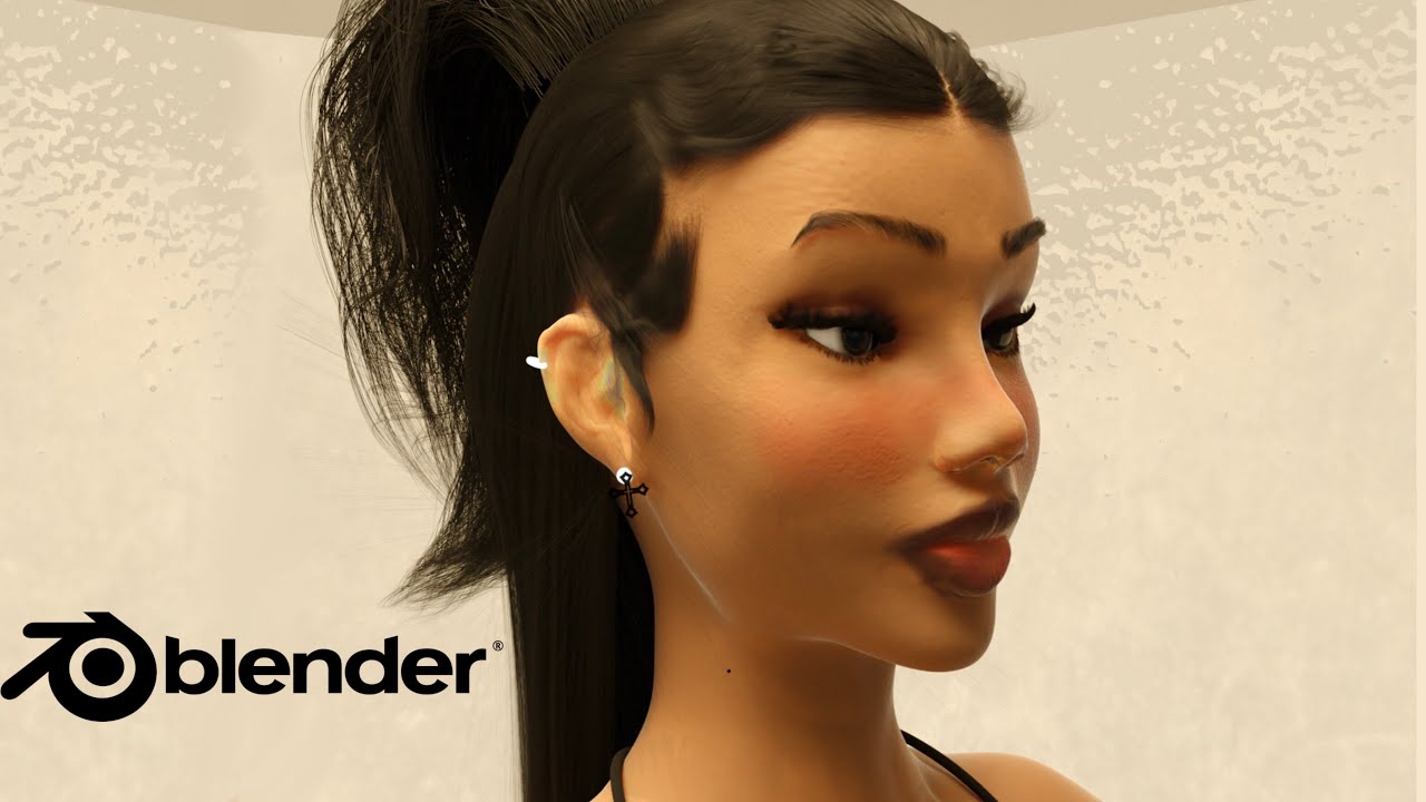 Full 3D Character Process In Blender YouTube